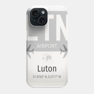 LTN Luton airport Phone Case