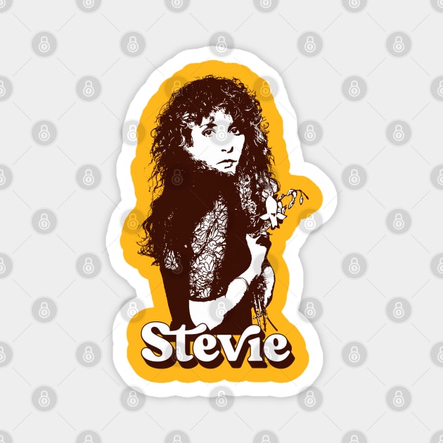 Stevie Nicks \-/ Retro Vintage Styled Design Magnet by DankFutura