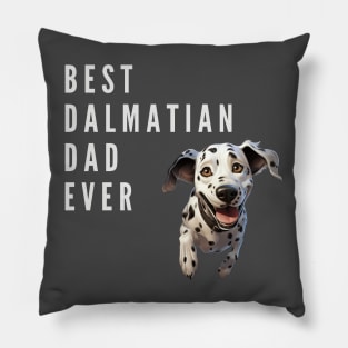 Best Dalmatian Dad Pillow