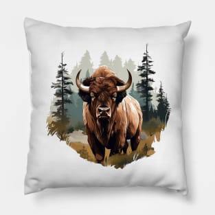 American Bison Pillow