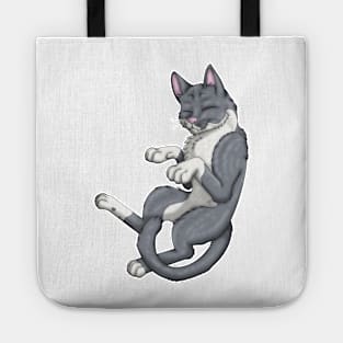 Grey Bicolor Shorthair Tote