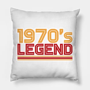 1970s Legend Pillow