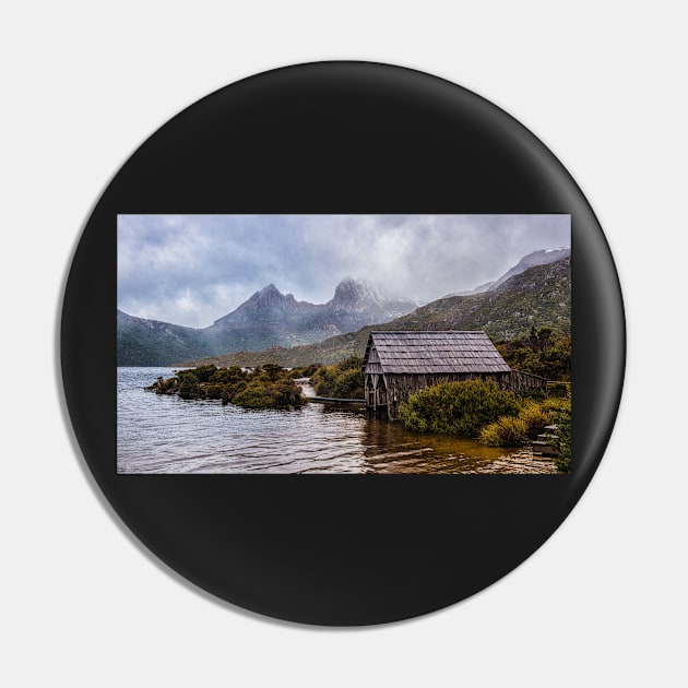 Cradle Mountain Peeking Out Pin by krepsher