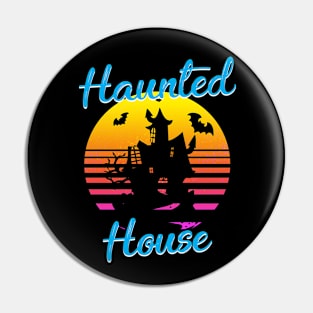 Haunted House Pin