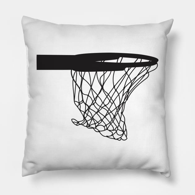 Basket - Basketball Shirt Pillow by C&F Design