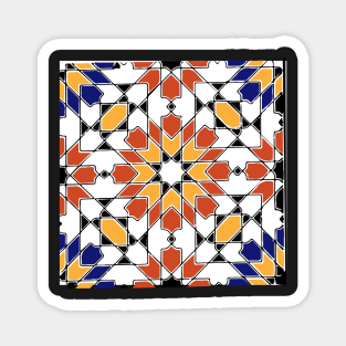 Granada Spanish Tiles Magnet