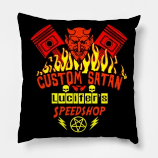 Custom Satan (Colour 2) Pillow