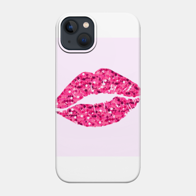 Pink Lips - Pink - Phone Case