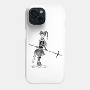 Soldier of the Respectful Lady Lyu. Phone Case