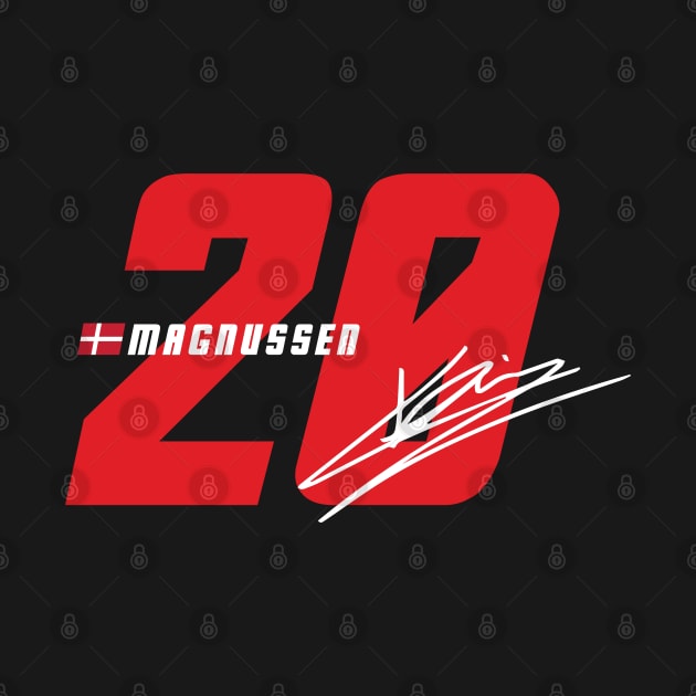 Kevin Magnussen 20 Signature Number by petrolhead
