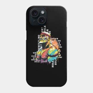 Wrestling hulk Phone Case