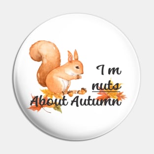 Nuts About Autumn Pin