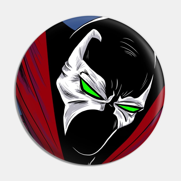 Spawn Pin by Black Snow Comics