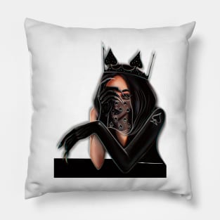 Spade Queen Pillow