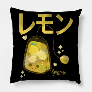 Kawaii Lemon Tea Bag Pillow