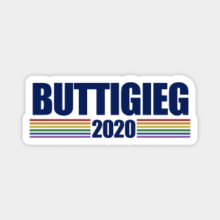 Buttigieg 2020 Pride Rainbow Magnet