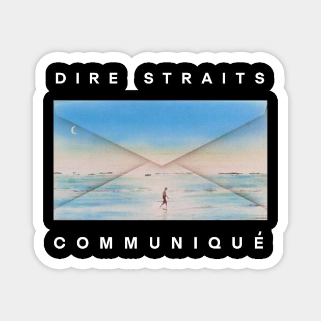 Dire Straits Communique Magnet by BanyakMau