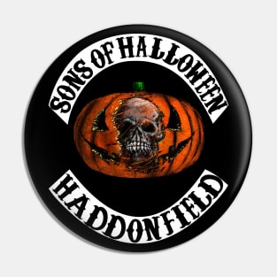 Sons Halloween Skull Pin