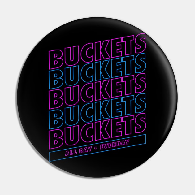 Buckets on Buckets on Buckets Pin by CR8ART