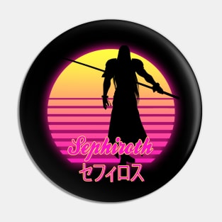 FF7 Retro Sephiroth Pin