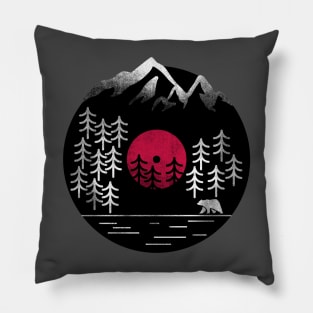 Vinyl Nature Pillow