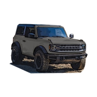 2021 Cactus Grey Ford Bronco 2 Door T-Shirt