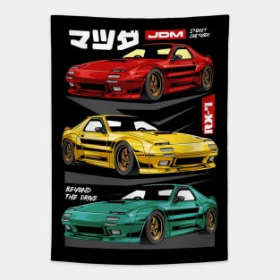 RX7 1989 Car Tapestry