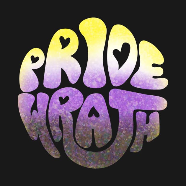 Pride and Wrath (Enby / Non-Binary Pride) by Labrattish