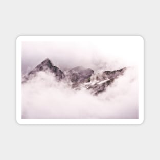 Cotton Candy Mountains Magnet