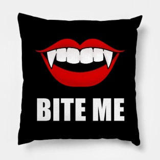 Bite Me Pillow