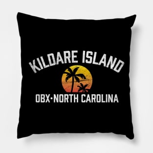 Kildare Island OBX North Carolina Sunset Palms Pillow