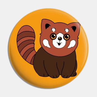 Red Panda Pin