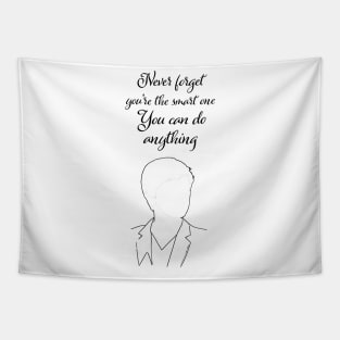 The good doctor white Tapestry