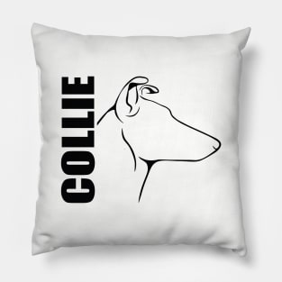 Proud Smooth Collie profile dog lover Pillow