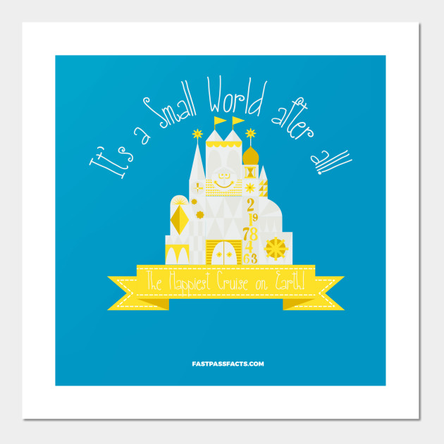 It S A Small World After All Disney Posters And Art Prints Teepublic