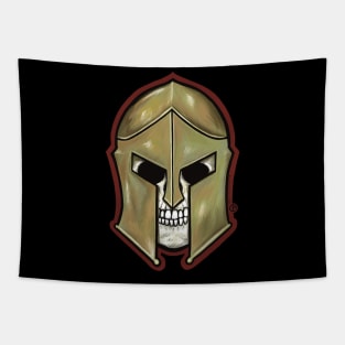 Spartan Skull Tapestry