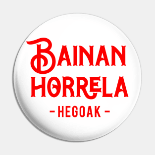 Hegoak euskal herria Pin