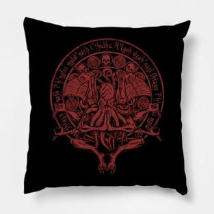 The Idol - Cthulhu Red Variant Pillow