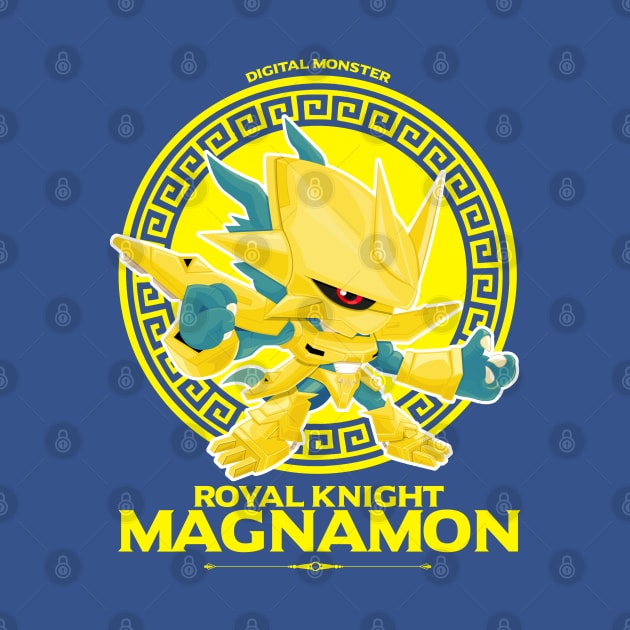 digimon chibi magnamon by DeeMON