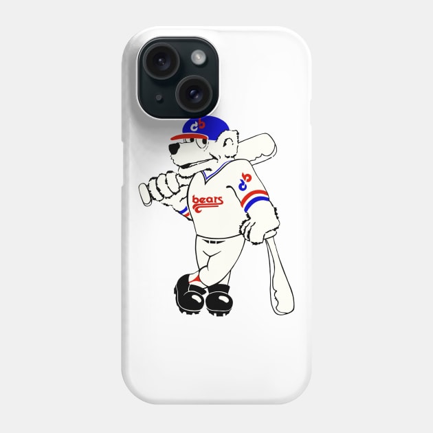 Classic Denver Bears Baseball Phone Case by LocalZonly