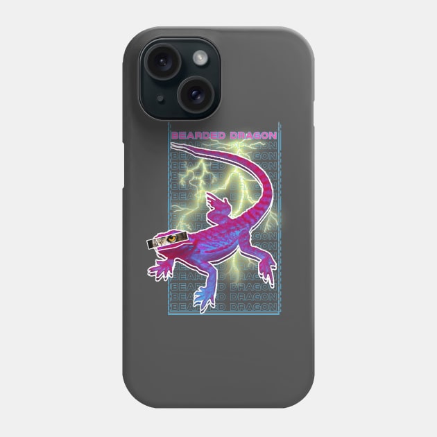 beaded dragon streetwear Phone Case by dwalikur