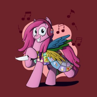 Pinkamena with Headphones T-Shirt