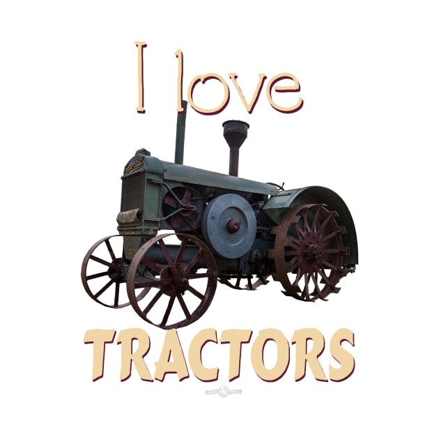 I Love Tractors McDonald Super Imperial by seadogprints