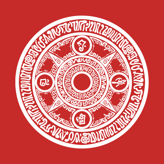 Red Horizon - Nehtali's Spell Circle - White by JascoGames