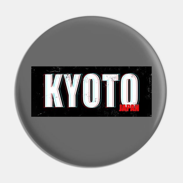 Kyoto, Japan Distorted Pin by TaliDe