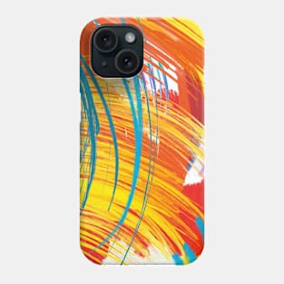 Abstract line of paintings Phone Case