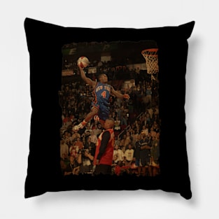 Shoot on taget Spud Webb Vintage Pillow