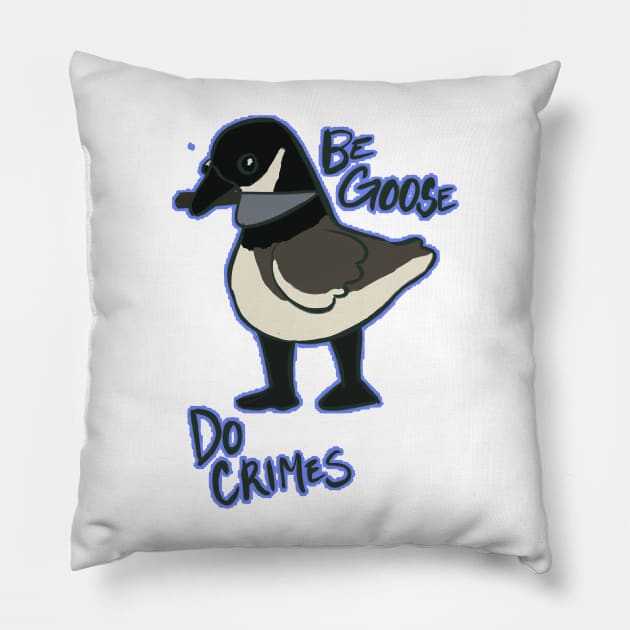 *Honks in Canadian* Pillow by CryingEyeMerch