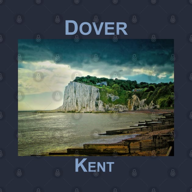 White Cliffs of Dover, Kent, England. British seascape by BarbaraGlebska