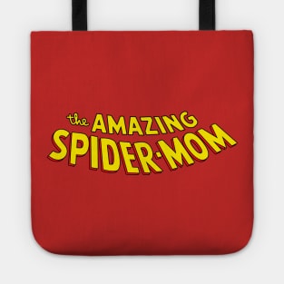 the amazing spider-mom Tote